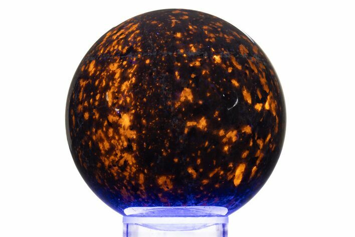 Fluorescent Polished Sodalite-Syenite Sphere - China #319421